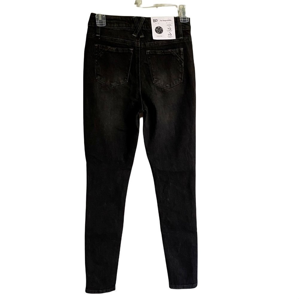 BP. High Rise Skinny Black Wash Jeans Size 25 NEW NWT